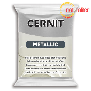 CERNIT Metallic 080 - stříbrná 56g CERNIT Metallic 080 - stříbrná 56g