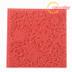 Polymerová textura Cernit 9x9cm květiny 2