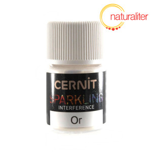 Třpytivý prášek CERNIT Sparkling Interference zlatý 5g Třpytivý prášek CERNIT Sparkling Interference zlatý 5g