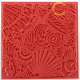 Polymerová textura Cernit 9x9cm lastury