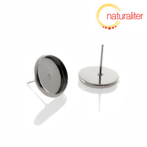 Puzeta s lůžkem 12mm nerezová ocel, 2ks Puzeta s lůžkem 12mm nerezová ocel, 2ks