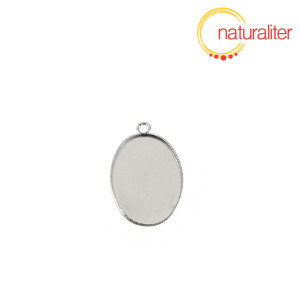 Lůžko ovál 18x13mm nerezová ocel Lůžko ovál 18x13mm nerezová ocel