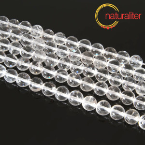 Křišťál - korálky 8mm, návlek 37cm Křišťál - korálky 8mm, návlek 37cm