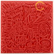 Polymerová textura Cernit 9x9cm vesnice