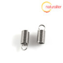 Koncovka, kulatá 10x4mm, nerezová ocel, 4ks