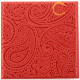 Polymerová textura Cernit 9x9cm paisley