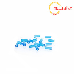 Sekaný rokajl průsvitný modrý 5x2mm 10g Sekaný rokajl průsvitný modrý 5x2mm 10g