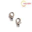 Karabinka 14x8mm, gunmetal, 2 ks