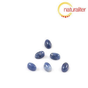 Sodalit - kabošon 6x4mm Sodalit - kabošon 6x4mm