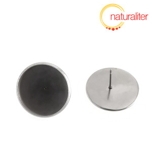 Puzeta s lůžkem 20mm nerezová ocel, 2ks Puzeta s lůžkem 20mm nerezová ocel, 2ks