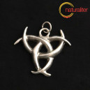 Triáda - litý přívěsek starostříbro 37x33mm