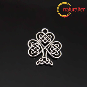 Strom keltský - přívěsek starostříbro 23x19mm, 2ks Strom keltský - přívěsek starostříbro 23x19mm, 2ks