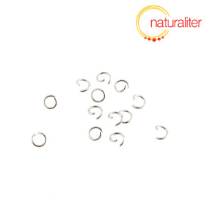 Spojovací kroužky 4x0,6mm nerezová ocel, 100 ks Spojovací kroužky 4x0,6mm nerezová ocel, 100 ks