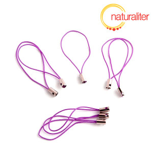 Výprodej - Šnůrka (poutko) 5 cm fialová, 10ks