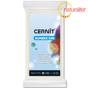 CERNIT Number One 027 - bílá krycí, velké balení 500g CERNIT Number One 027 - bílá krycí, velké balení 500g