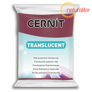 CERNIT Translucent 411 - vínová bordó 56g CERNIT Translucent 411 - vínová bordó 56g
