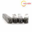 Sada razidel 27dílná - písmena 3mm