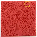 Polymerová textura Cernit 9x9cm lastury