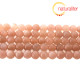 Sluneční kámen mléčný - korálky 6mm, návlek 38cm