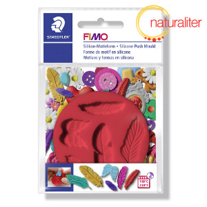Silikonová vytlačovací forma FIMO - peříčka Silikonová vytlačovací forma FIMO - peříčka