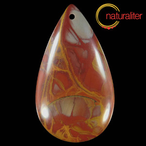 Jaspis Noreena - přívěsek 48x28mm