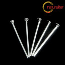 Ketlovac&iacute; n&yacute;ty stř&iacute;brn&aacute; barva 22x0,8mm, 100ks