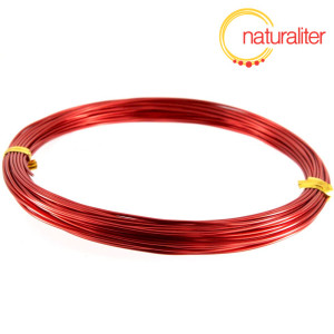 Hlin&iacute;kov&yacute; dr&aacute;t červen&yacute;, 1mm x 10m