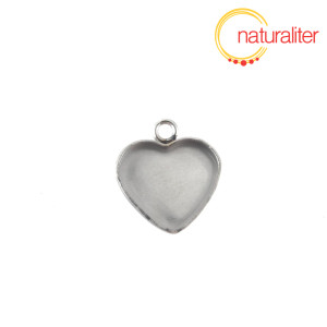 Lůžko srdce 10x11mm nerezová ocel Lůžko srdce 10x11mm nerezová ocel