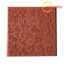 Polymerová textura Cernit 9x9cm moderní trojlístky