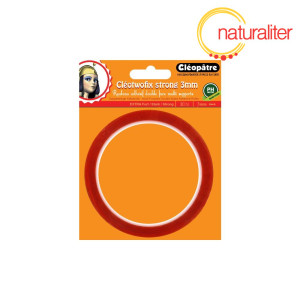 Výprodej - Oboustranná lepící páska Cléotwofix 3mmx10m Výprodej - Oboustranná lepící páska Cléotwofix 3mmx10m