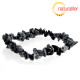 Vločkový (obláčkový) obsidián - zlomky, návlek 20cm / náramek