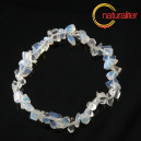 Opalit - synt. měs&iacute;čn&iacute; k&aacute;men zlomky, n&aacute;vlek 20cm / n&aacute;ramek