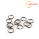 Spojovací kroužky dvojité 7mm gunmetal, 50ks