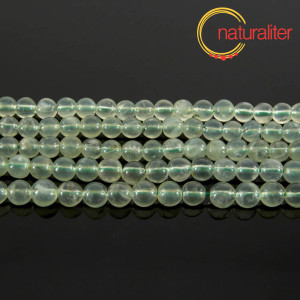 Prehnit - kor&aacute;lky 6mm, n&aacute;vlek 39cm