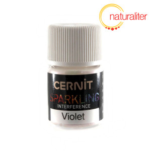 Třpytiv&yacute; pr&aacute;&scaron;ek CERNIT Sparkling Interference fialov&yacute; 5g