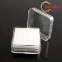 Krabička na &scaron;perky čir&aacute; čtvercov&aacute;