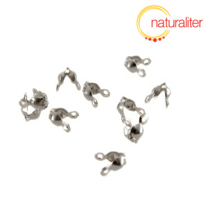 Kalota 8x4mm, platinov&aacute; barva, 50ks