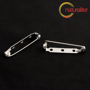 Brožový špendlík s pojistkou 33mm, 2ks Brožový špendlík s pojistkou 33mm, 2ks