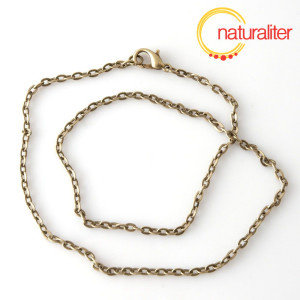 Hotov&yacute; řet&iacute;zek - bronz, 46cm