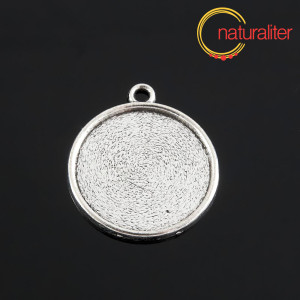 Lůžko kruh 20mm starostř&iacute;bro DEKORAČN&Iacute;