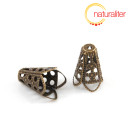 V&yacute;prodej - Kapl&iacute;k filigr&aacute;nov&yacute; 16x11mm, starobronz, 8ks