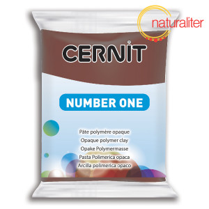 CERNIT Number One 800 - hnědá 56g CERNIT Number One 800 - hnědá 56g