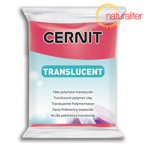 CERNIT Translucent 474 - rubínová červená 56g CERNIT Translucent 474 - rubínová červená 56g