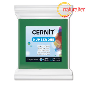 CERNIT Number One 600 - zelen&aacute;, středn&iacute; balen&iacute; 250g