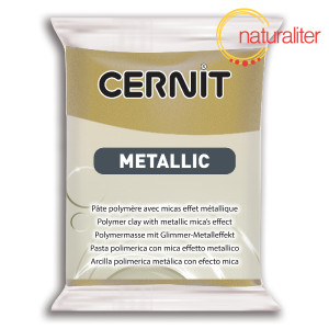 Výprodej - CERNIT Metallic 055 - starozlatá 56g Výprodej - CERNIT Metallic 055 - starozlatá 56g