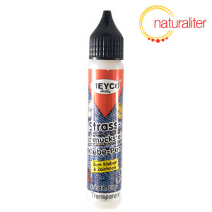 Lepidlo na &scaron;tras a kam&iacute;nky Meyco 30g transparentn&iacute;