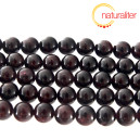 Granát - kuličky 8mm, návlek 38cm