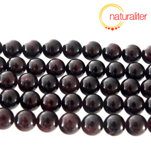 Gran&aacute;t - kuličky 8mm, n&aacute;vlek 38cm