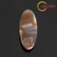 Achát - oválný přívěsek 54x23mm