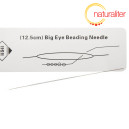 Úzká jehla s velkým očkem pro navlékání korálků